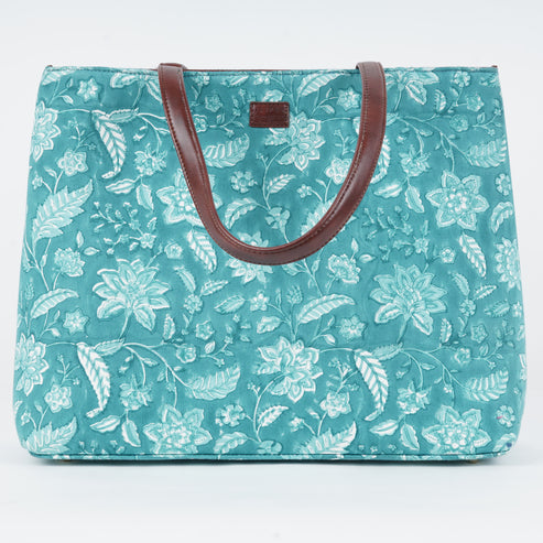 Aqua Blue All Time Tote Bag