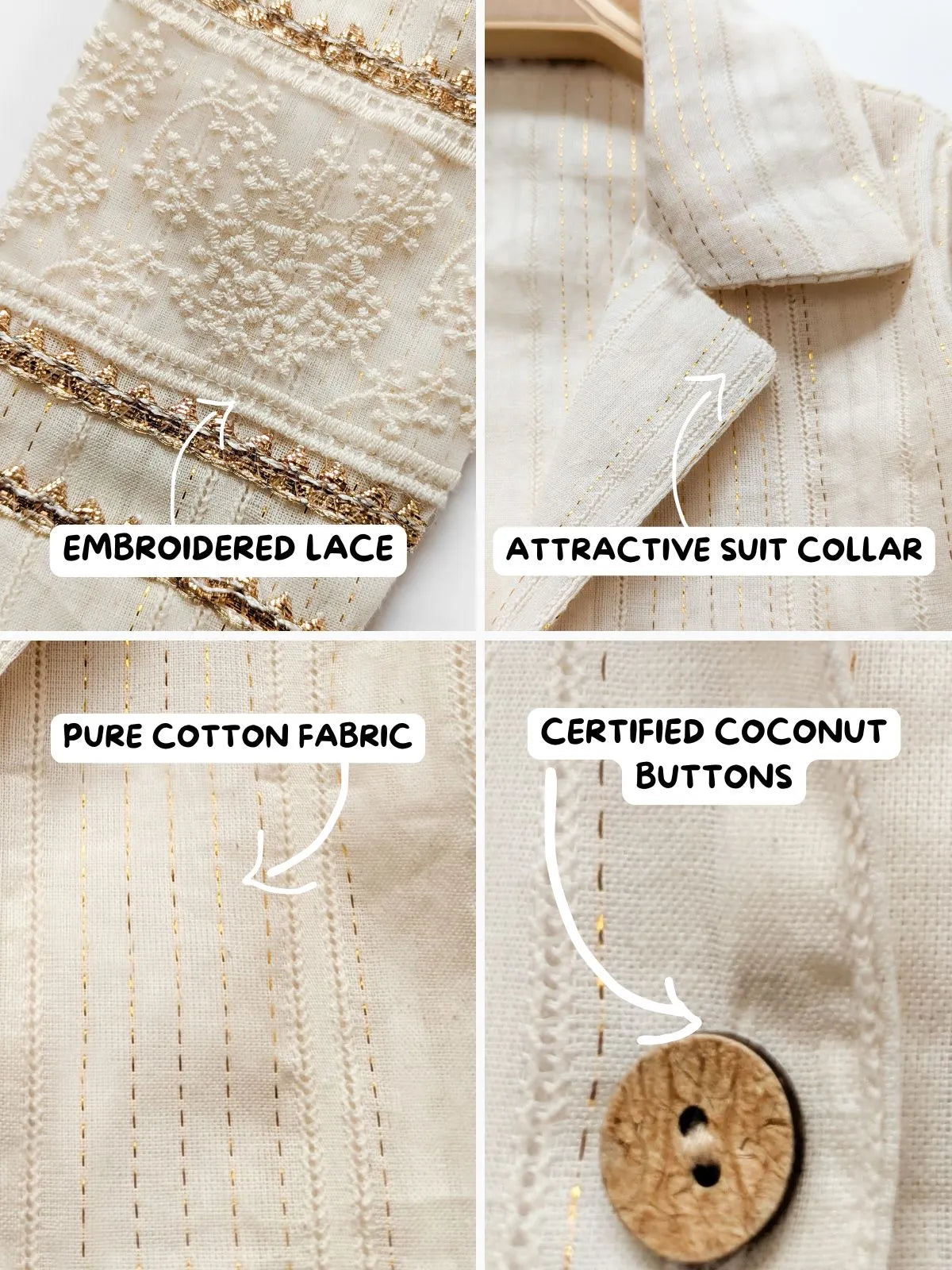 All Purpose Ethnic Mini Jacket for Kids