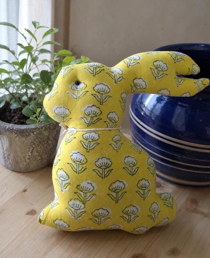 Handmade Fabric Rabbit Doll Toy for Kids (Copy)