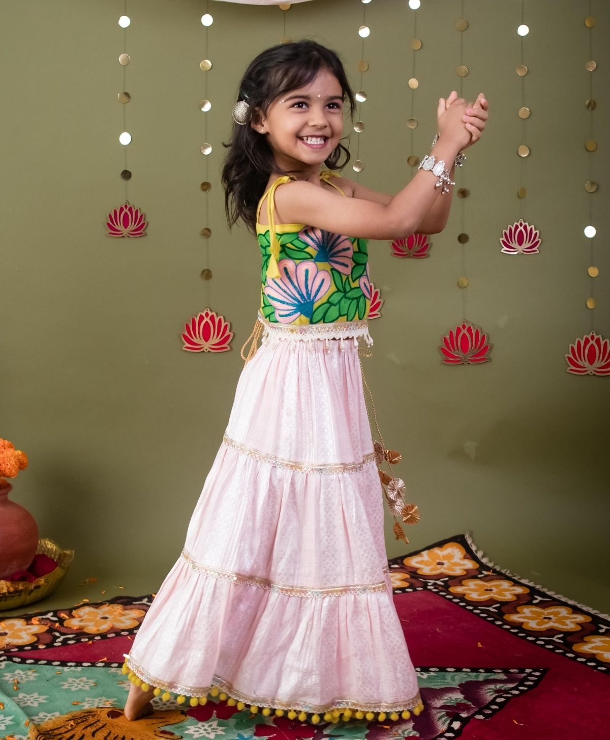 Kids Lehenga Choli Set