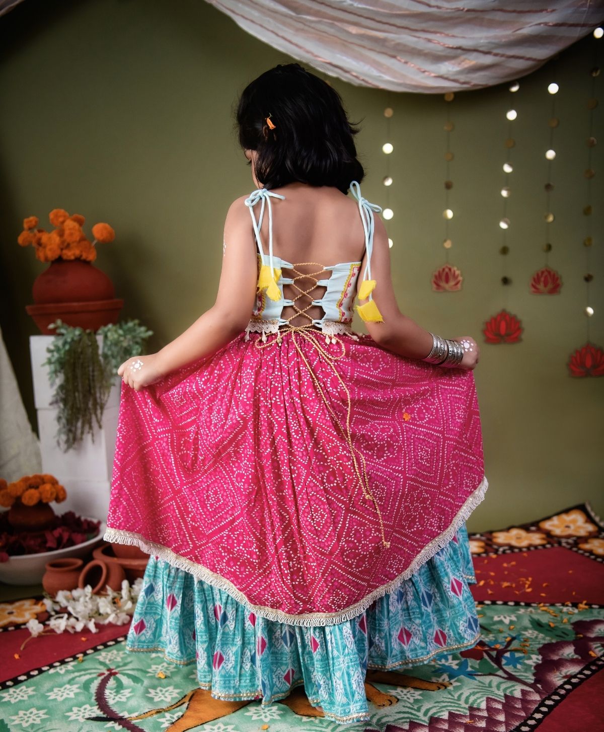 Kids Lehenga Choli Set