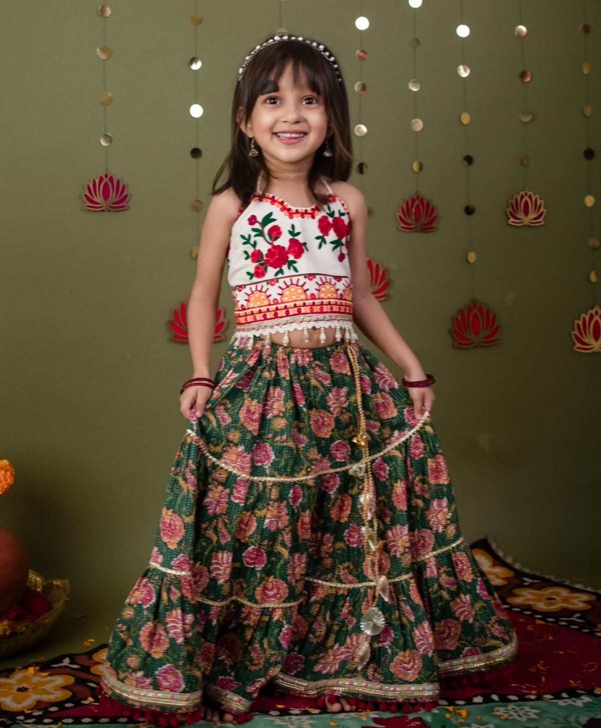 Kids Lehenga Choli Set