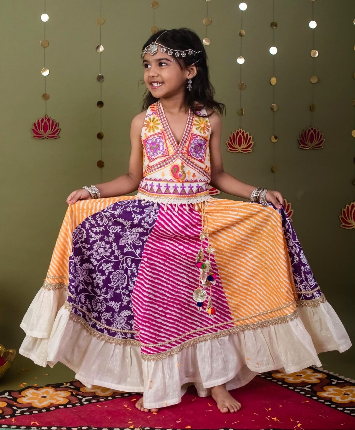 Kids Lehenga Choli Set