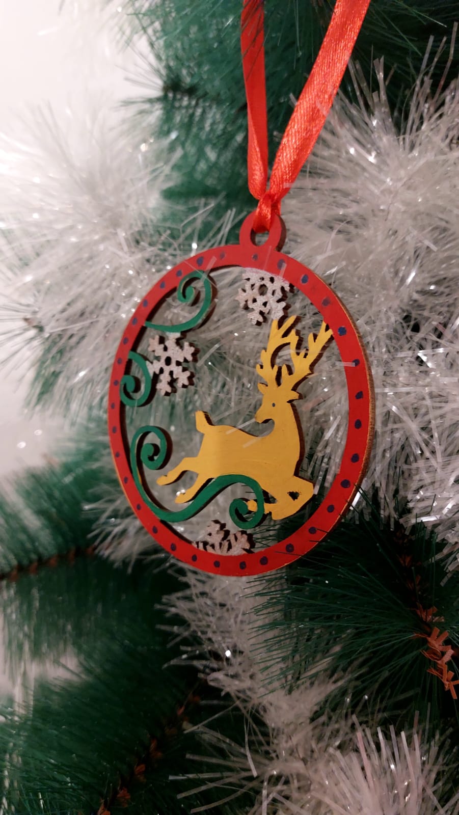 Christmas Themed Handpainted Ornaments