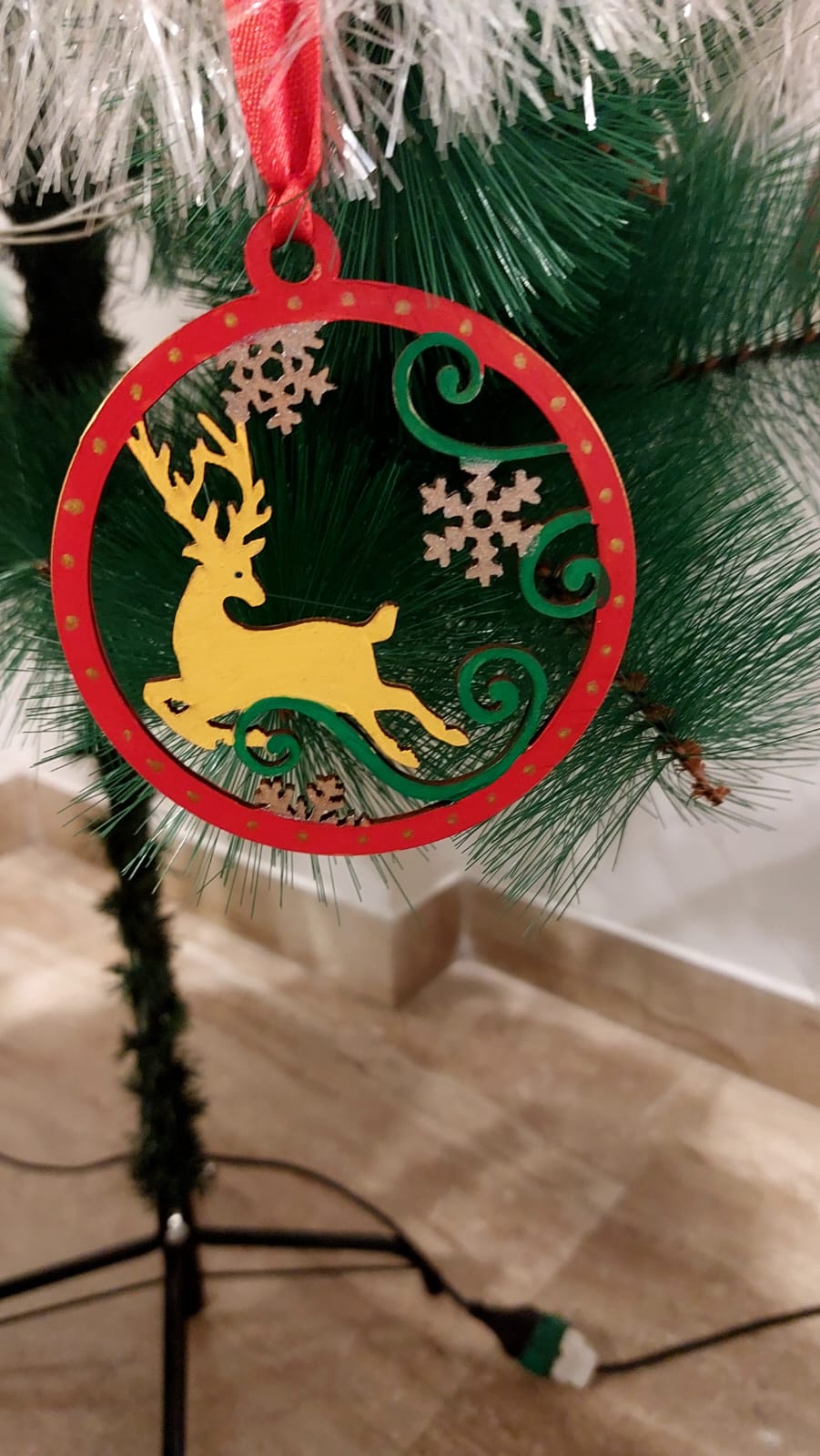 Christmas Themed Hand-painted Ornaments