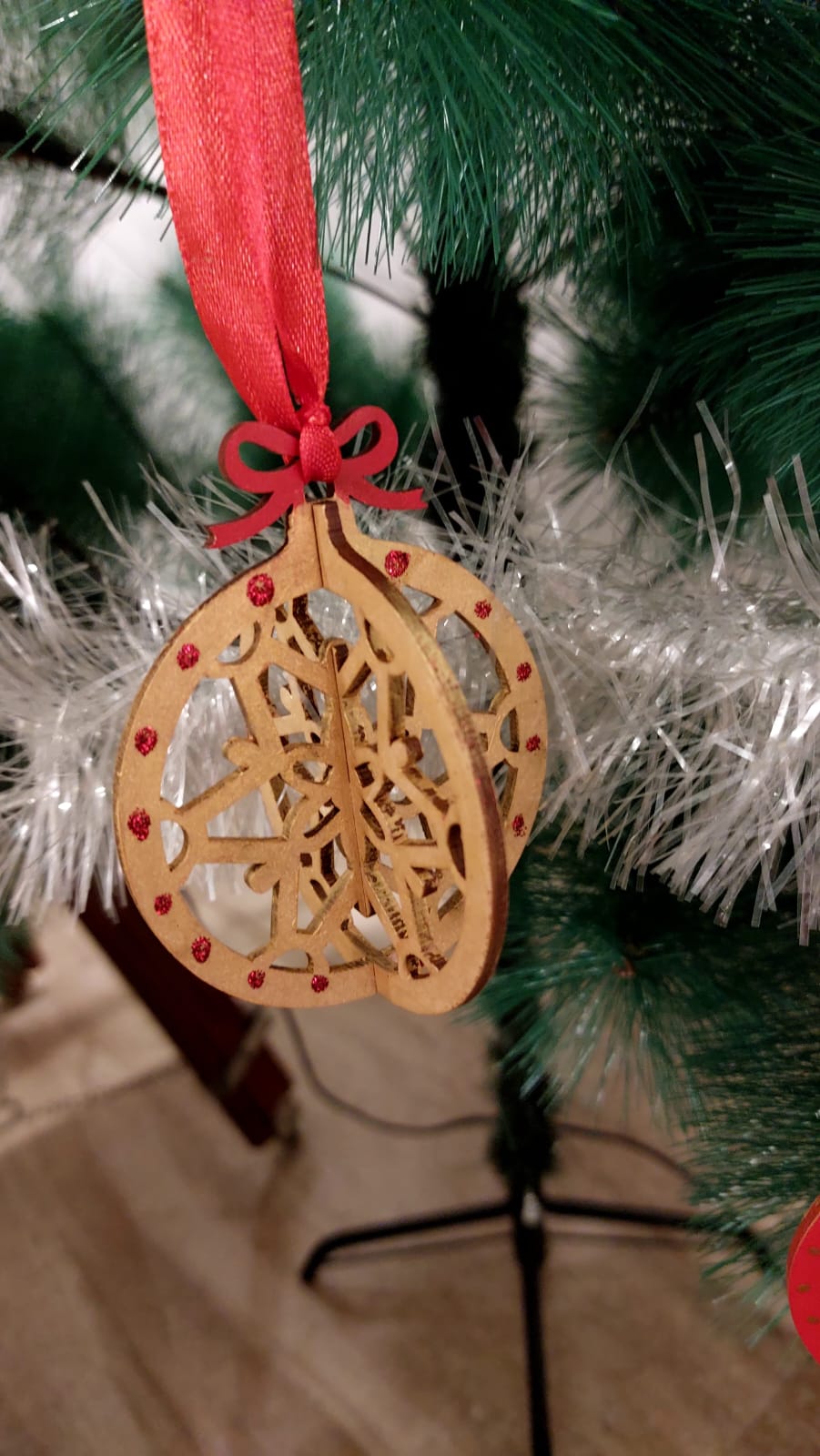 Christmas Themed Hand-painted Ornaments