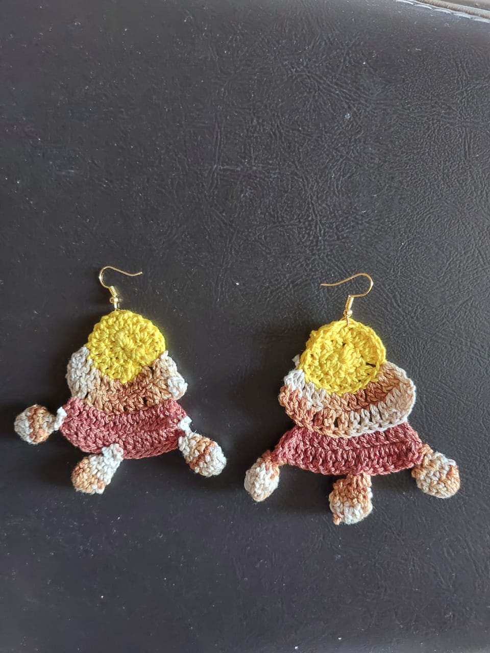 UFO Crochet Earring