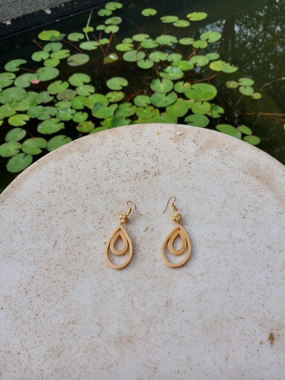 Bamboo earrings
