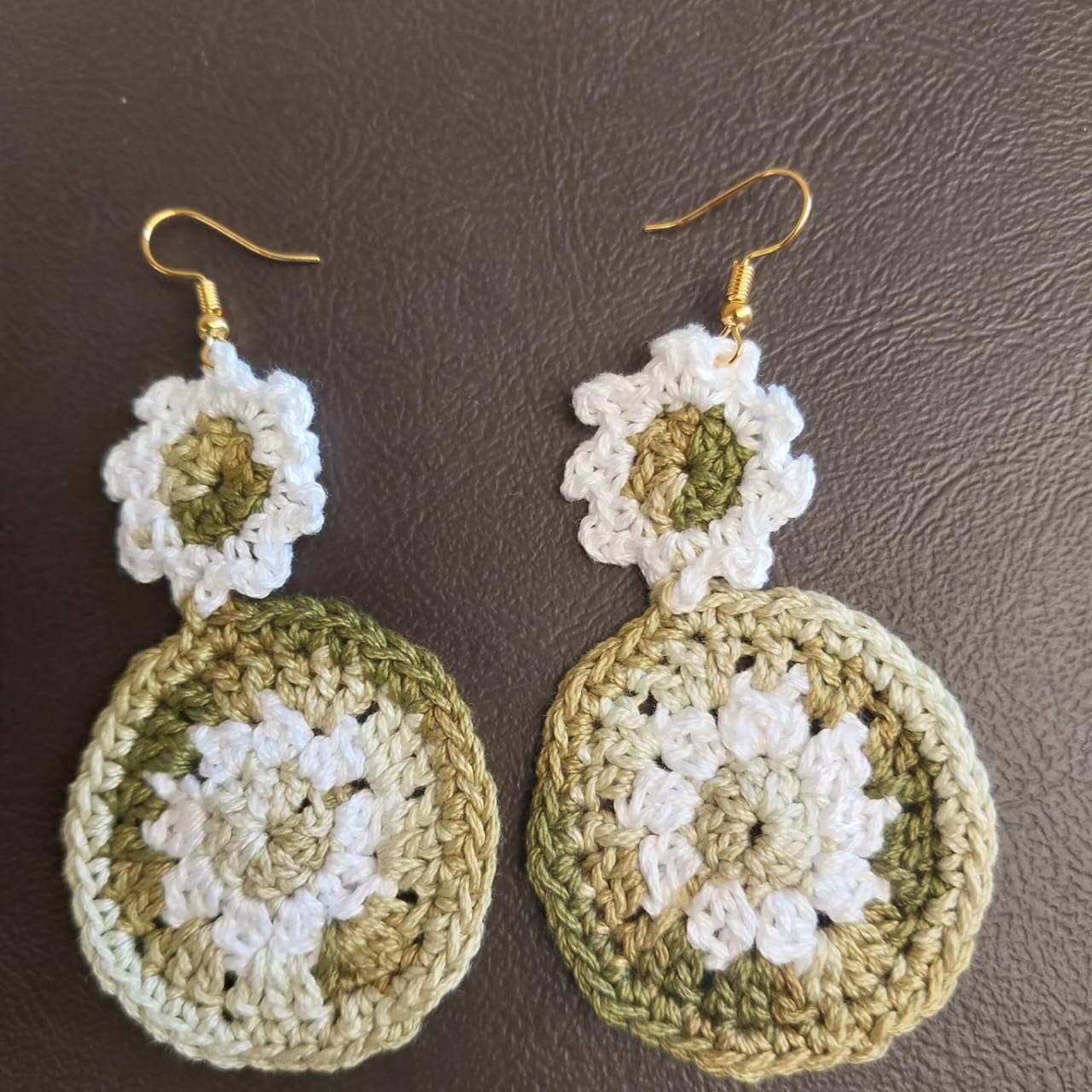 Floral Crochet Earring