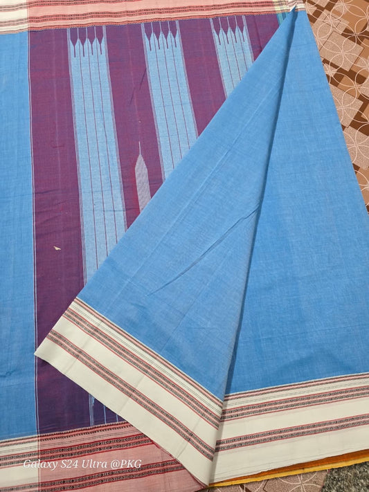 Cotton Handwoven Ilkal Saree