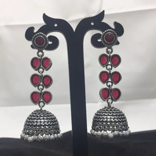 Oxidised Earrings