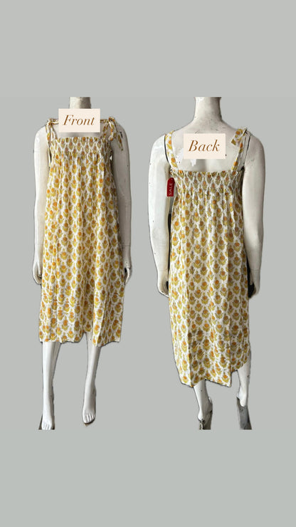 Hand Block Summer Dress