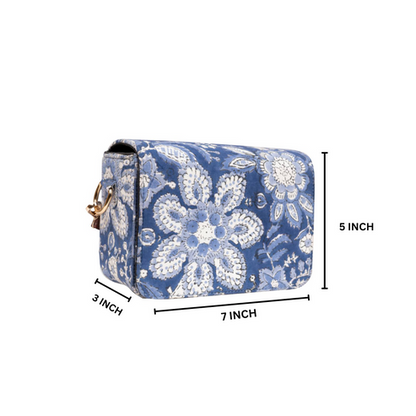 Summer Breeze Blockprinted Cross Body Bags