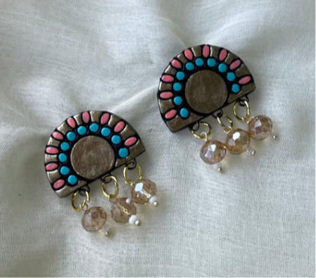 Teracotta Danglers