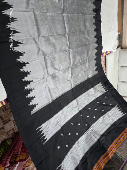 Pure Silk Handwoven Ilkal Saree | Ilkal Silk Saree
