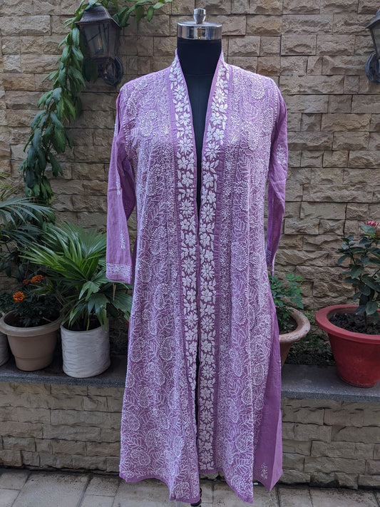 Hand Embroidered Kota Cotton Shrug