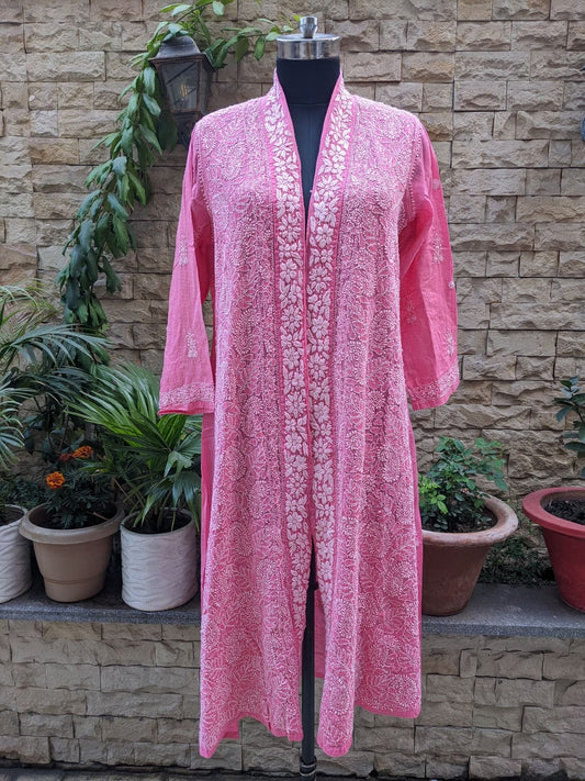 Hand Embroidered Kota Cotton Shrug
