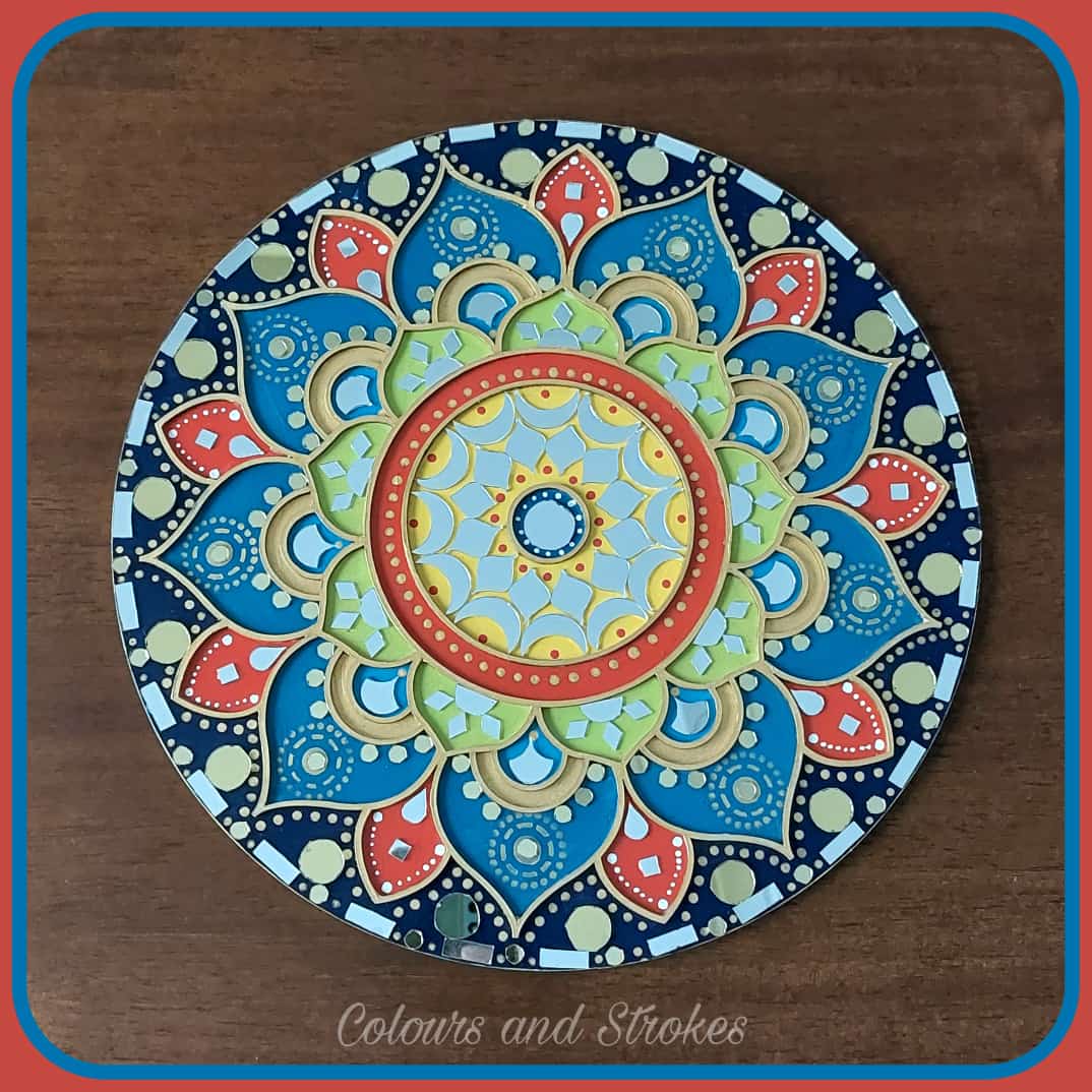 Lippan art Mandala