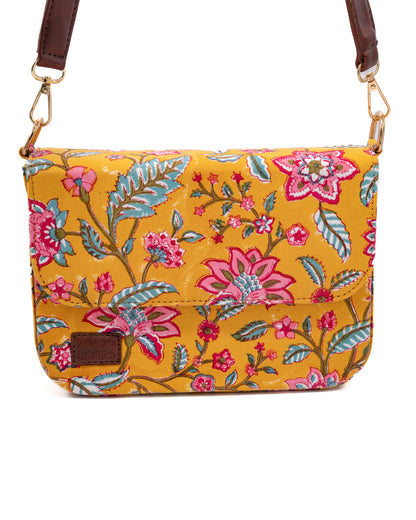 Mimosa Martin Blockprintedi Cross Body Bags