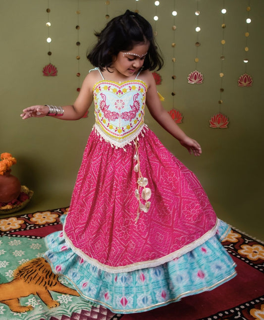 Kids Lehenga Choli Set