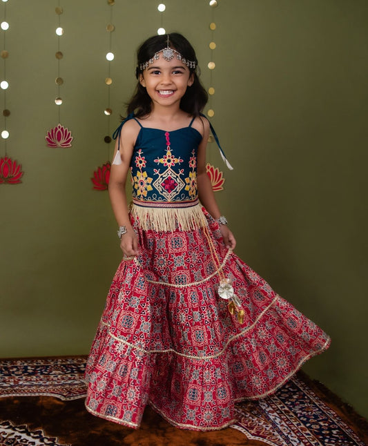 Kids Lehenga Choli Set