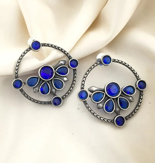 Blue colour Earrings