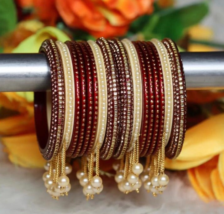 Lakh Bangles Pack of 16