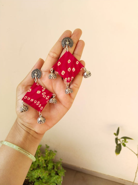 Handmade Fabric earrings