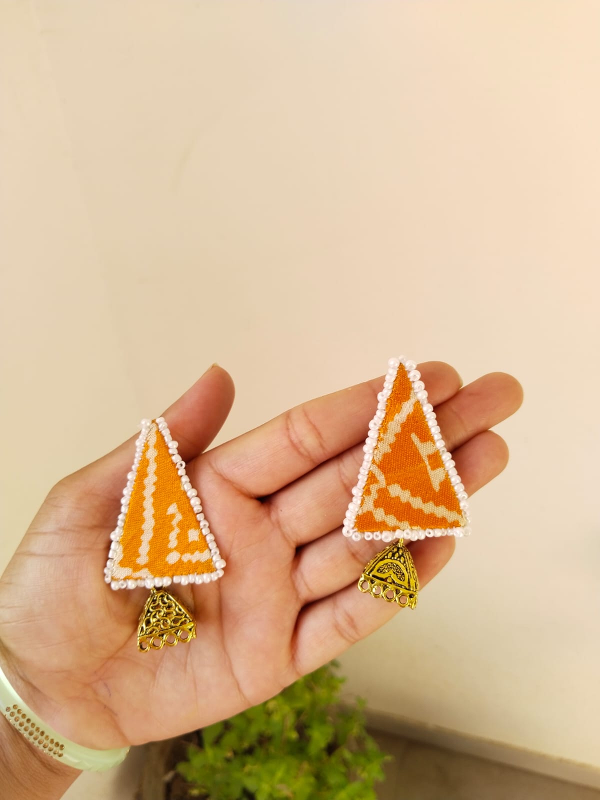 Handmade Fabric earrings