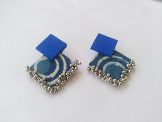 Handmade Fabric earrings