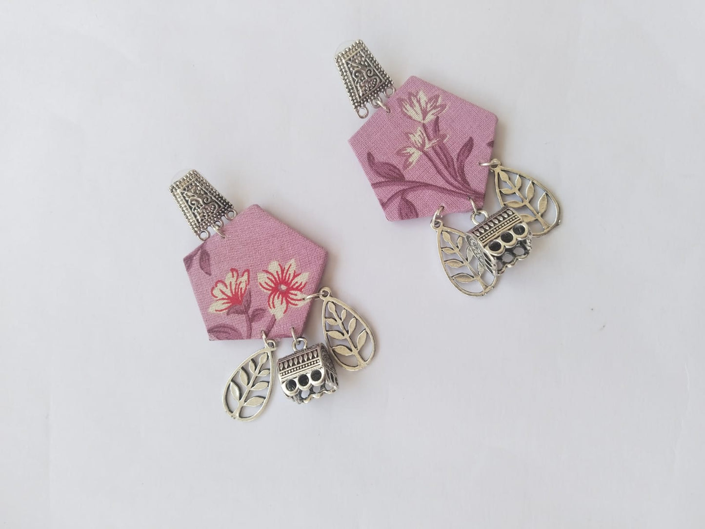 Handmade Fabric earrings