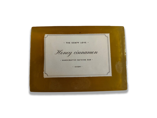 Honey Cinnamon Handcrafted Bathing Bar 100g