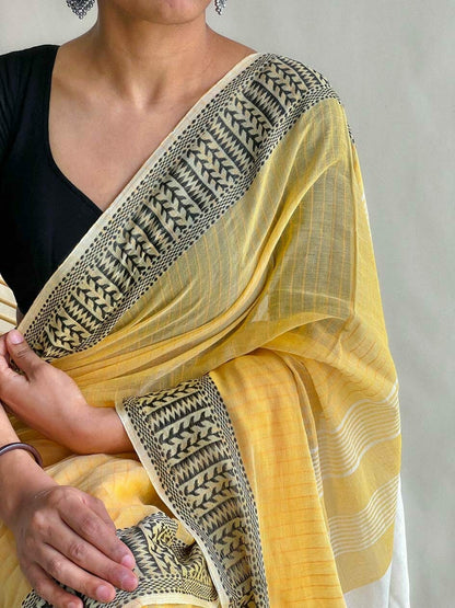 Pure Khadi Saree