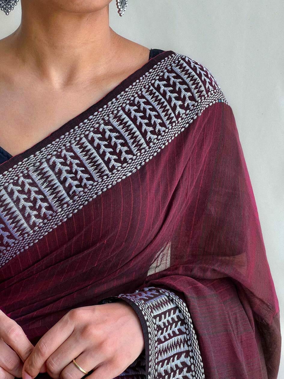 Pure Khadi Saree