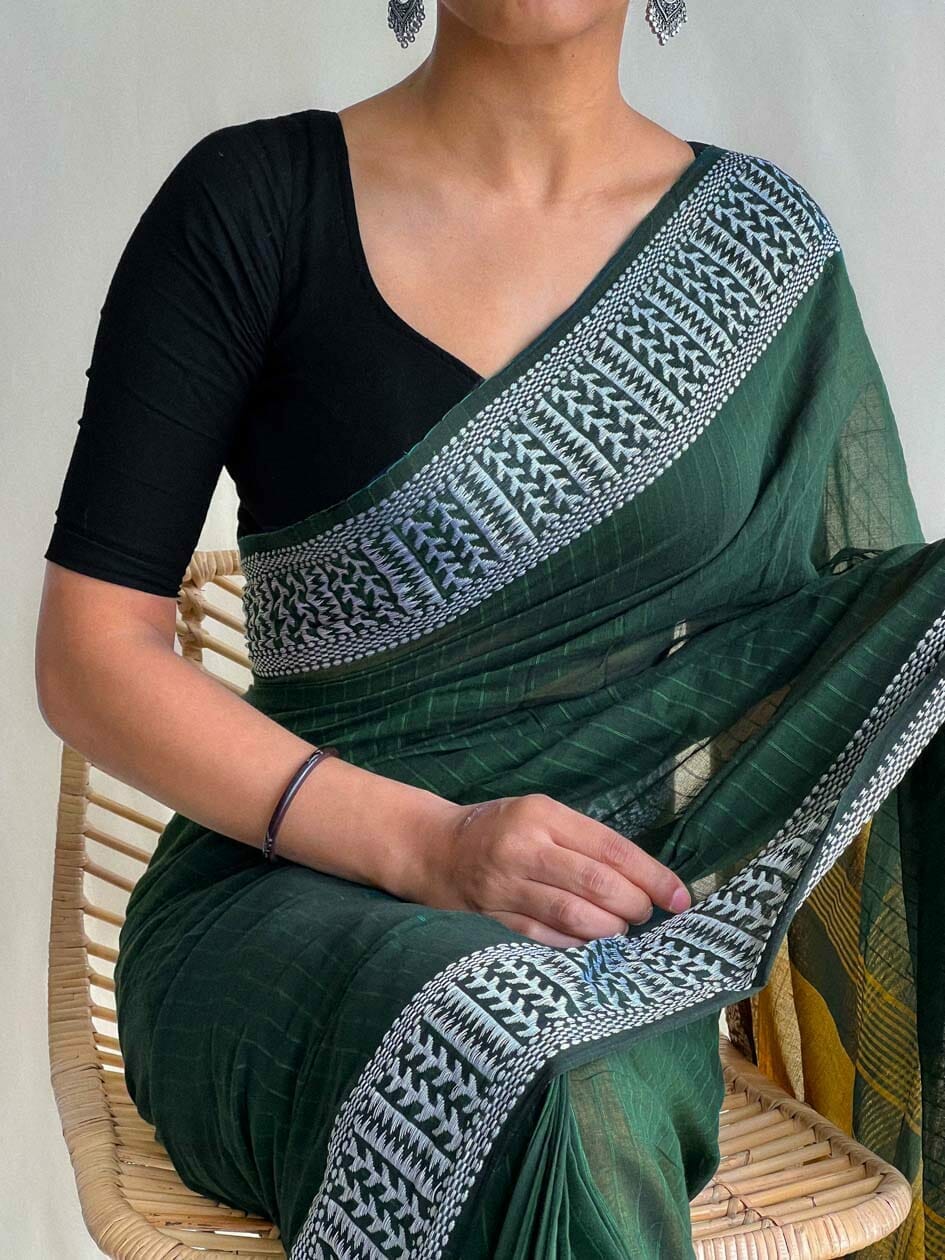 Pure Khadi Saree