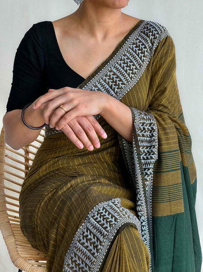 Pure Khadi Saree