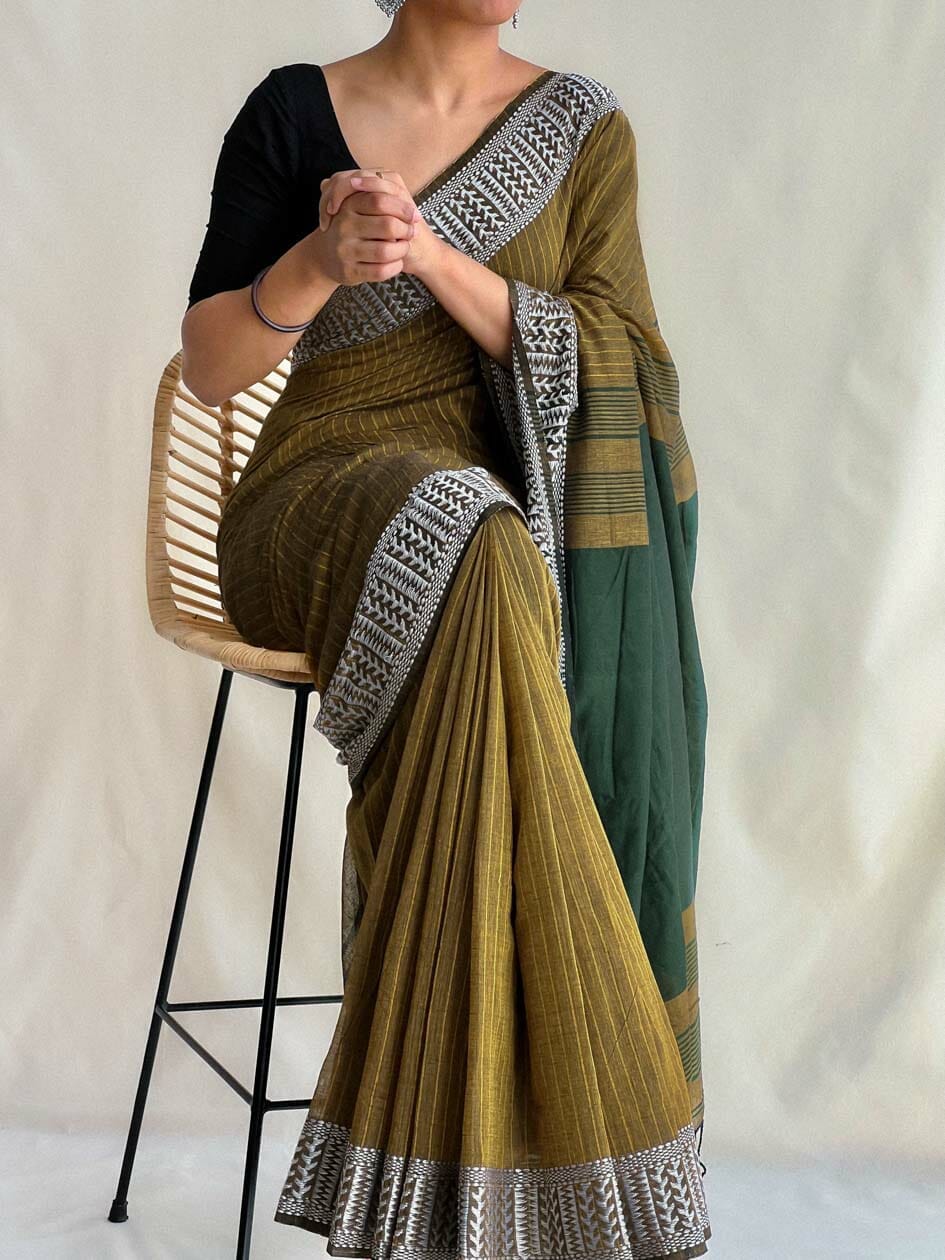 Pure Khadi Saree