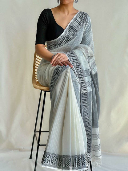 Pure Khadi Saree