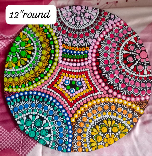 Round Dot Art Decor