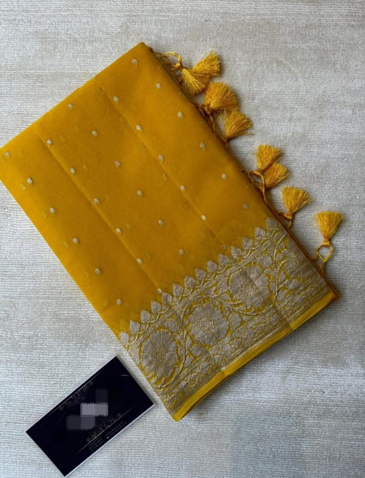 Banarasi Semi Georgette Saree