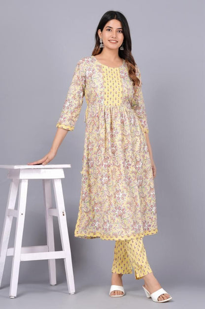 Nayra Kurta and Pant Set