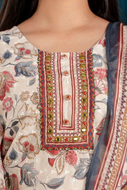 Schiffli Kurta set