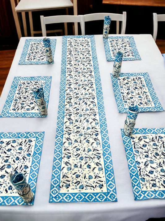 Table Runner With Placemats And Napkins