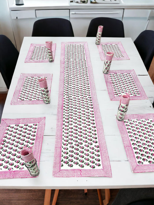 Table Runner With Placemats And Napkins