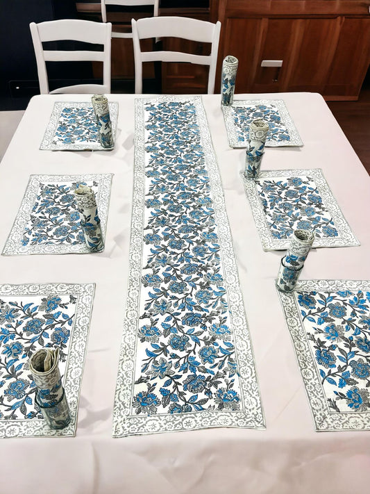 Table Runner With Placemats And Napkins