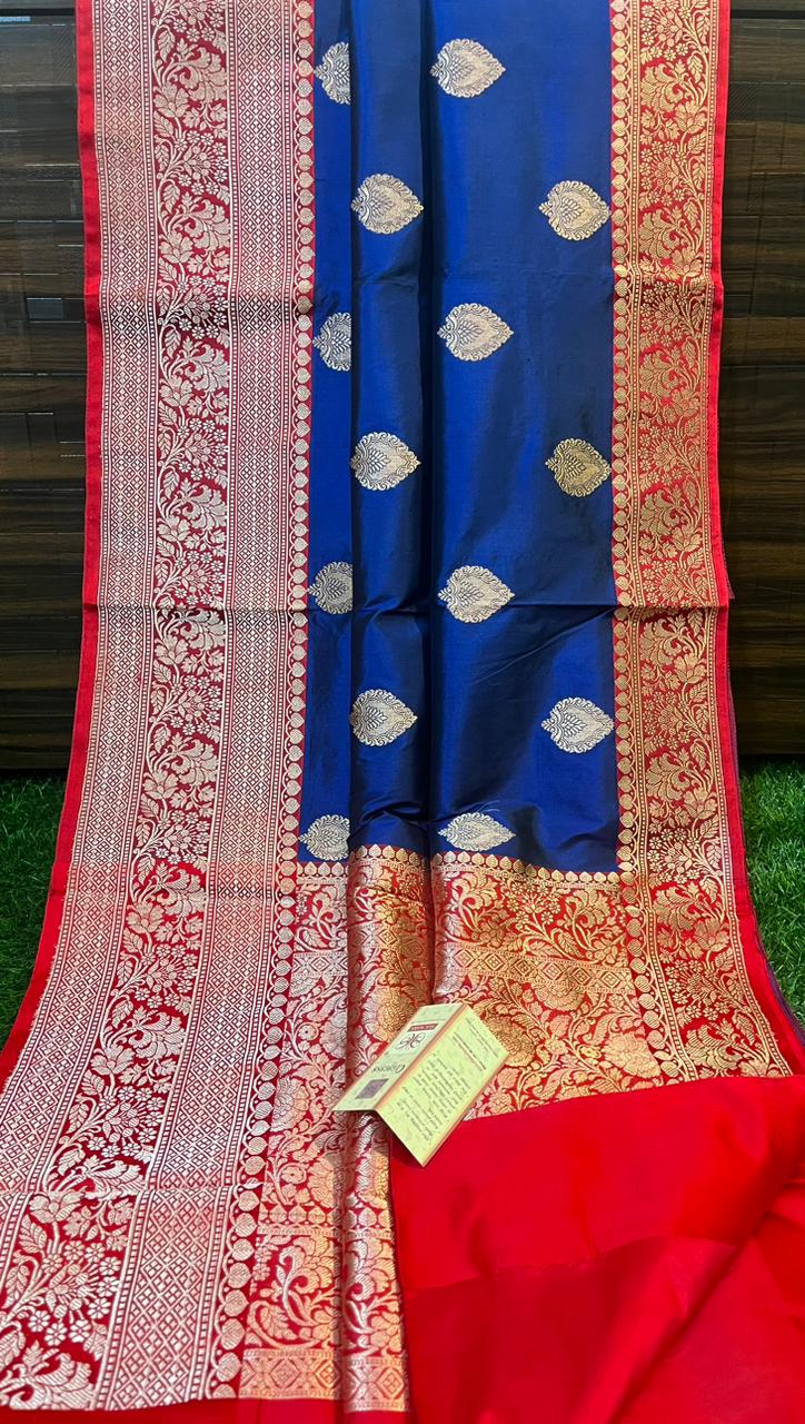 Pure  Banarsi Katan silk