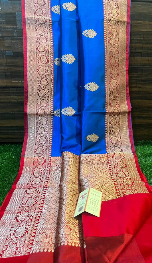 Pure  Banarsi Katan silk