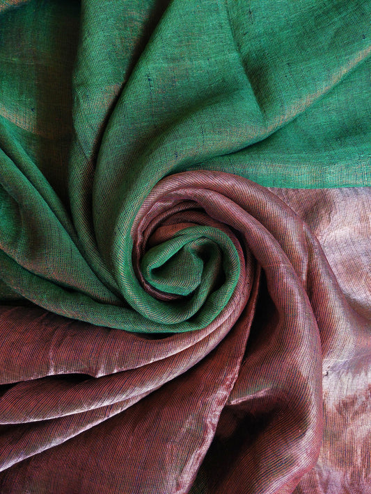 Linen Tissue saree