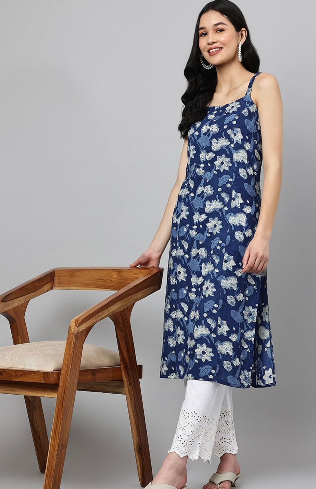 Summer Cool Sleeveless Kurta