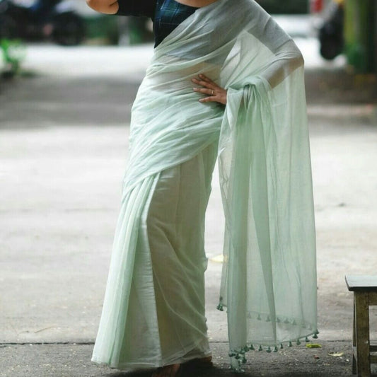 Pure Mul Saree